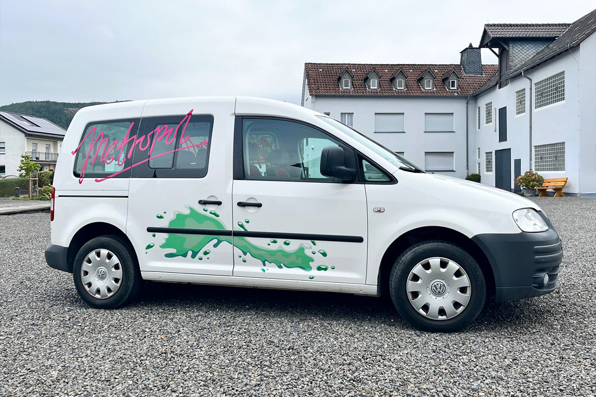 Schmitte Fahrzeugbeschriftung