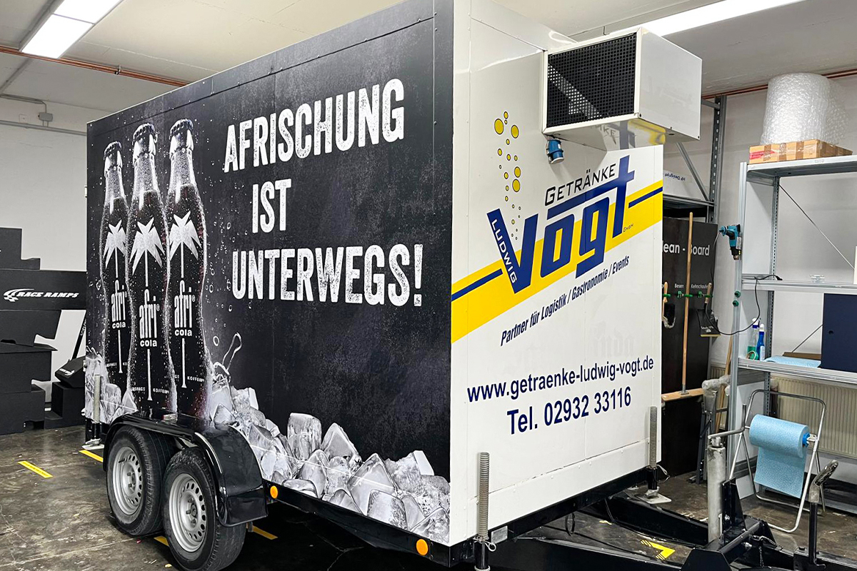 Schmitte Fahrzeugbeschriftung